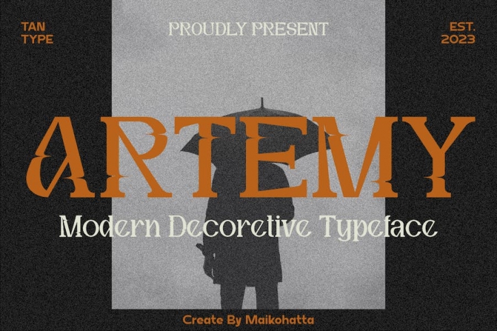 Artemy - Modern Decorative Typeface Font Download