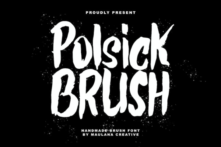Polsick Brush Handmade Font Font Download