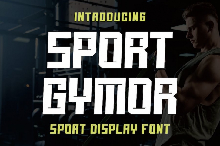 Sport Gymor Font Font Download