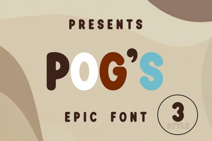 Pogs ( Family Font ) Font Download