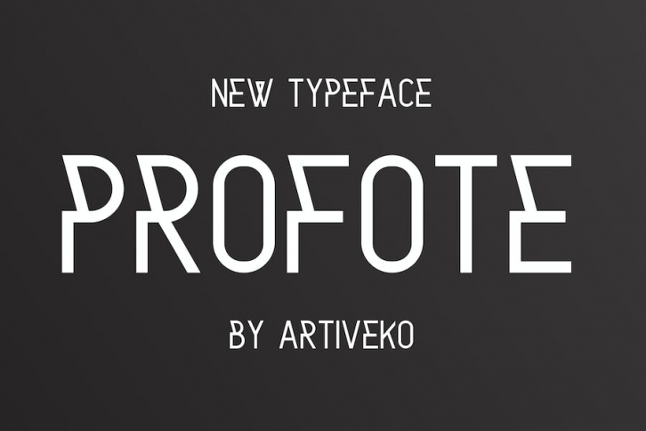 Profote Modern Web Font Font Download