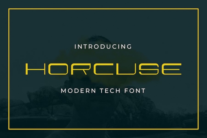 Horcuse Modern Technology Font Font Download