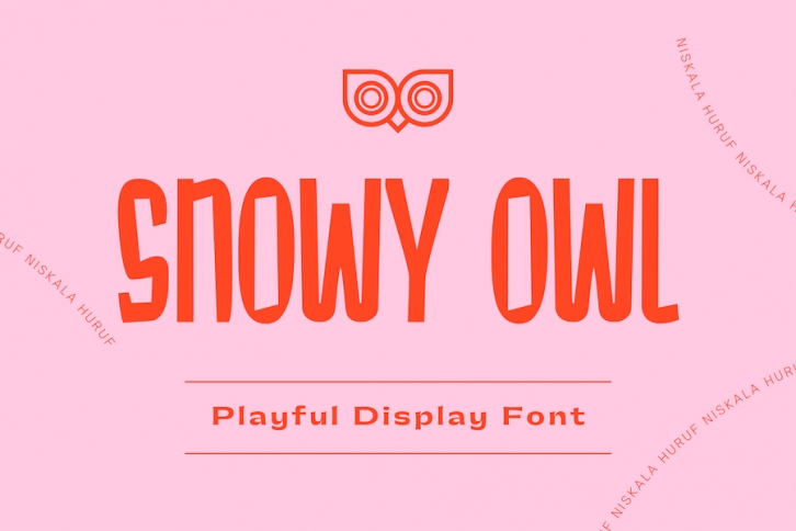 Snowy Owl Font Download