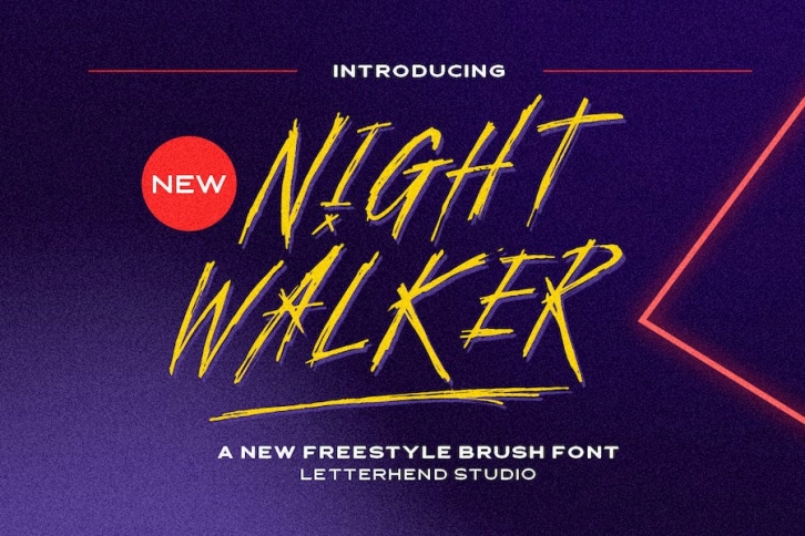 Night Walker Font Download