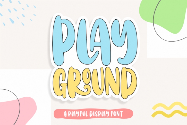 Play Ground Display Font Font Download