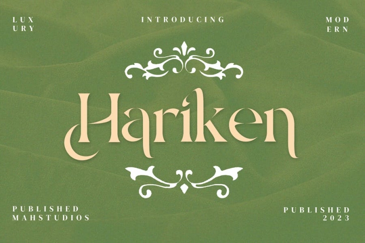 Hariken Font Download