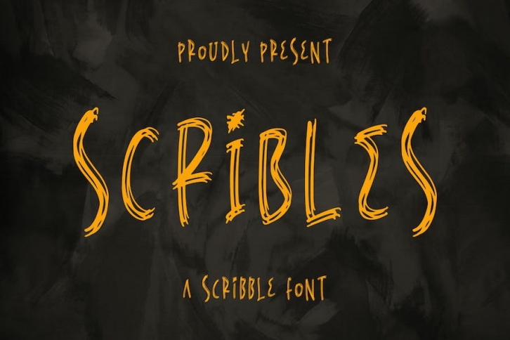 Scribles A Scribble Font Font Download
