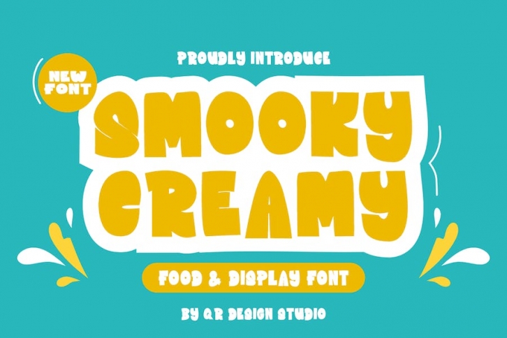 Smooky Creamy - Food & Display Font Font Download