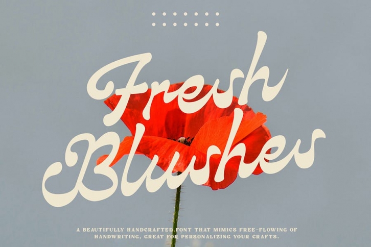 Fresh Blushes Font Download