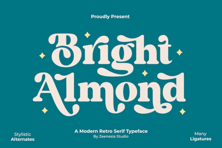 Bright Almond Font Download
