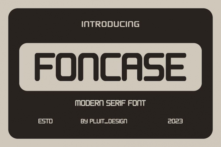 Foncase Font Download