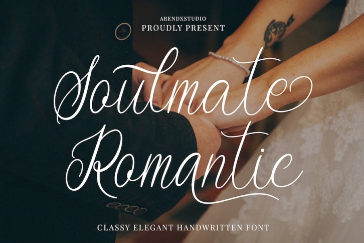 Soulmate Romantic - Elegant Calligraphy Font Font Download