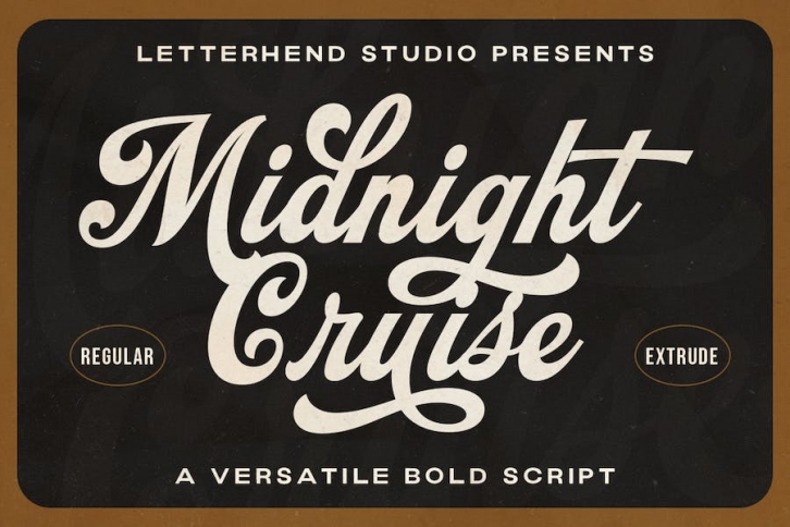 Midnight Cruise Font Download