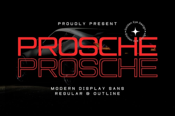 Prosche - Modern Sans Serif Font Download