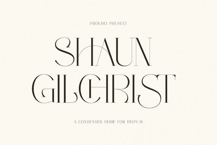 Shaun Gilchrist Luxury Serif Font Download