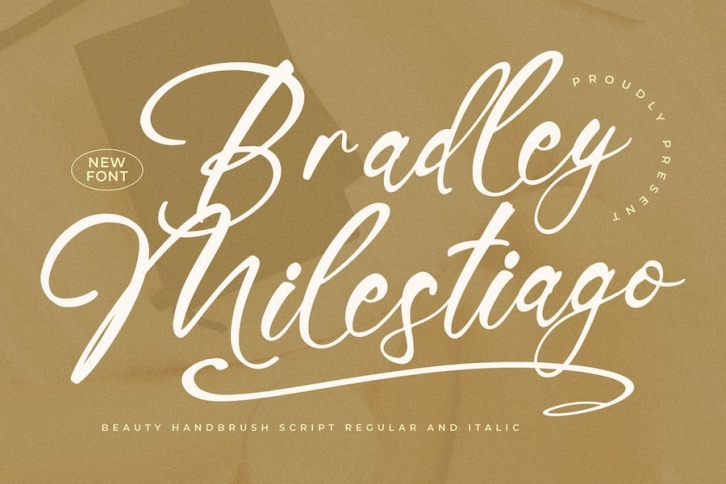 Bradley Milestiago Handbrush Script Font Download