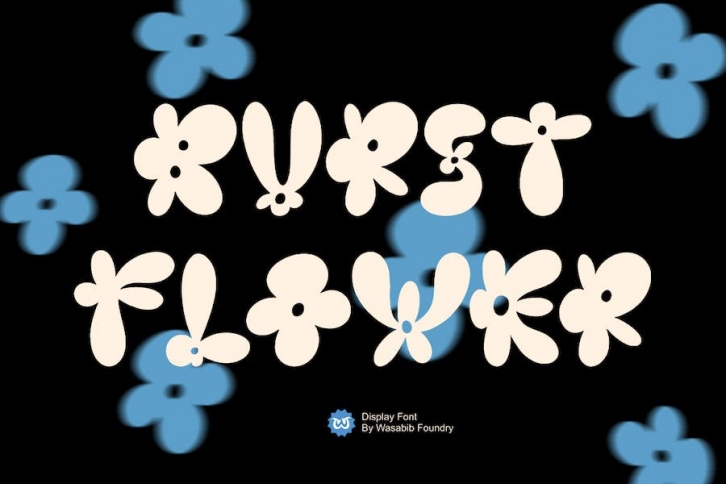 WTF Burst Flower Font Download