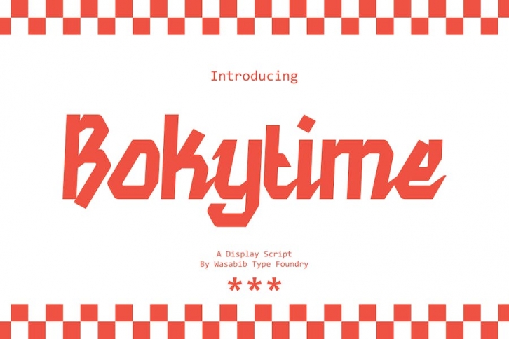 WTF Bokytime Font Download