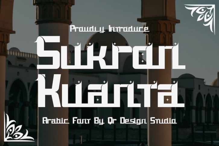 Sukron Kuanta - Arabic Font Font Download