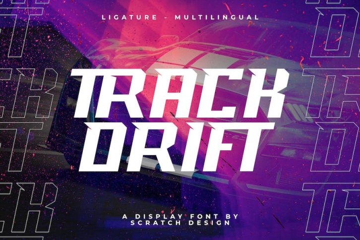 Track Drift Font Download