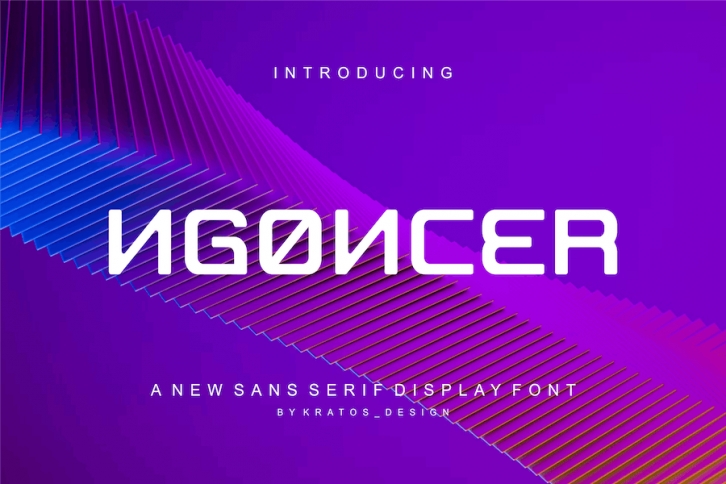 Ngoncer - Font Font Download