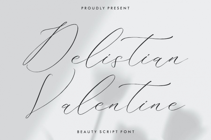 Delistian Valentine Script Font Font Download