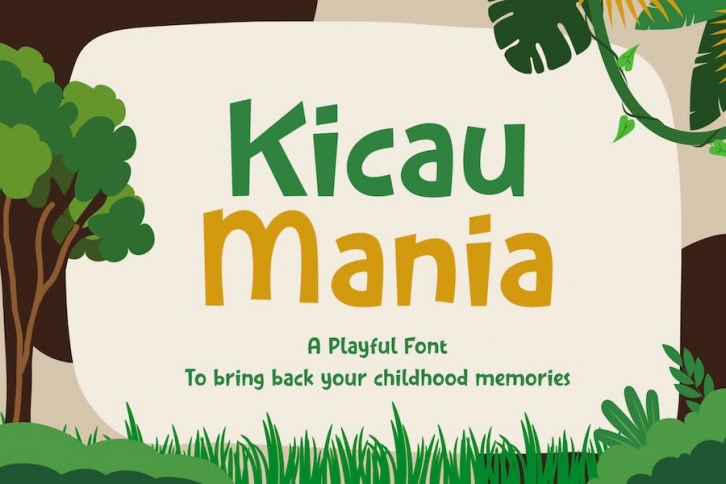 Kicau Mania Font Download