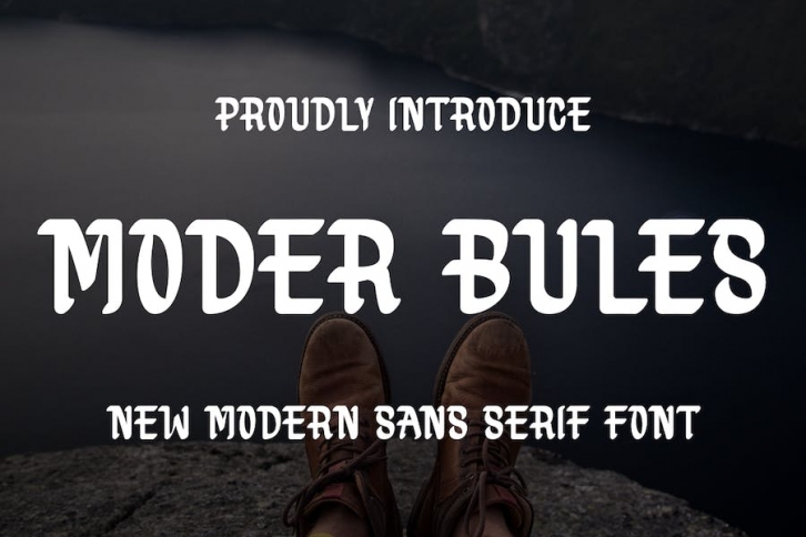 MODER BULES Font Download