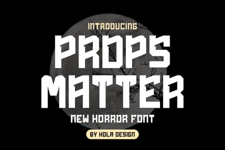 Props Matter Font Download