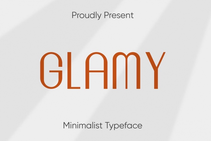 Glamy Typeface Font Download