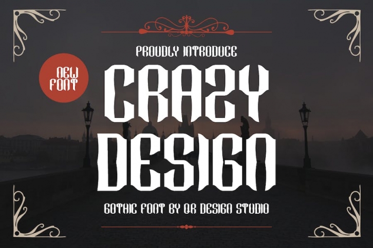 Crazy Design Font Download