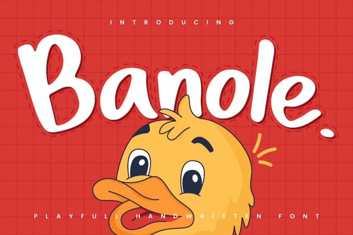 Banole - Playful Handwritten Font Download