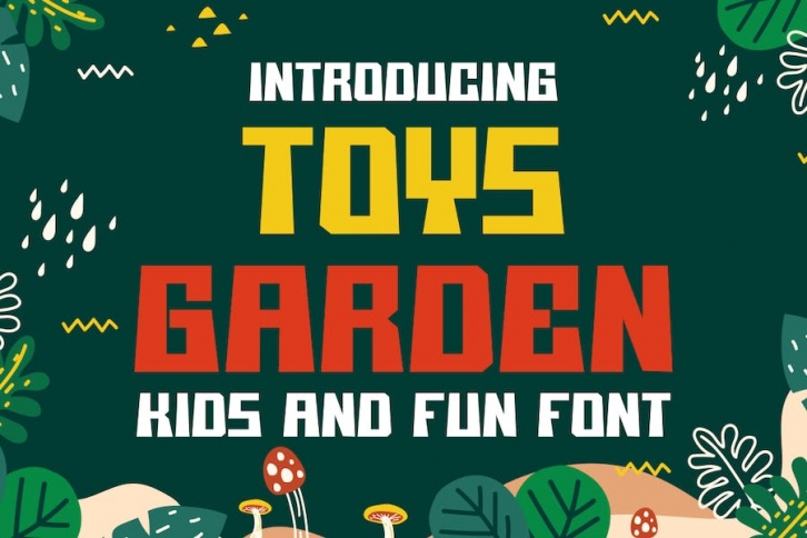 Toys Garden Font Download