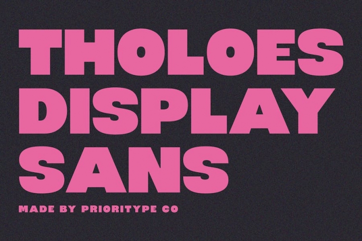 Tholoes Display Sans Font Download