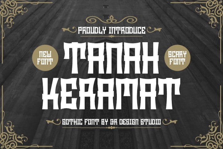 Tanah Keramat - Gothic Font Font Download