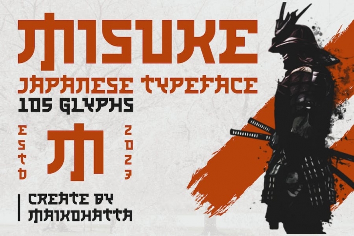 Misuke - Japanese Typeface Font Download