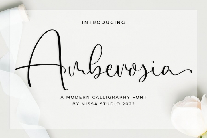 Amberosia Script Font Download