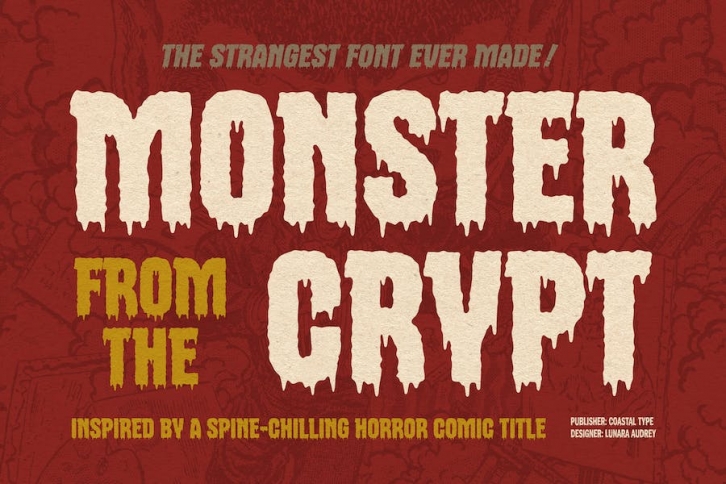 Monster from the Crypt Font Download