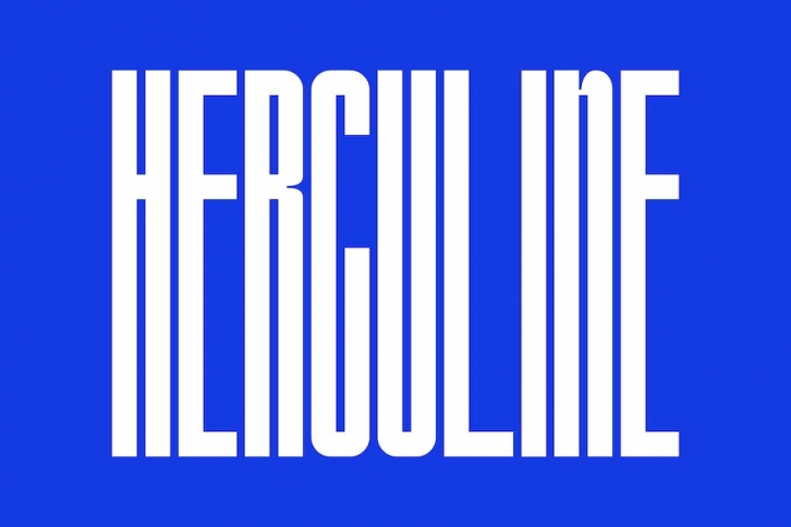 Herculine - Condensed Font Font Download