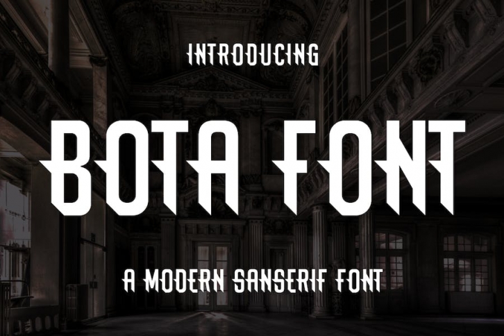 Bota Font Font Download