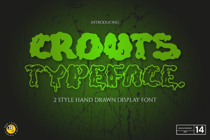 Crouts Typeface Font Download