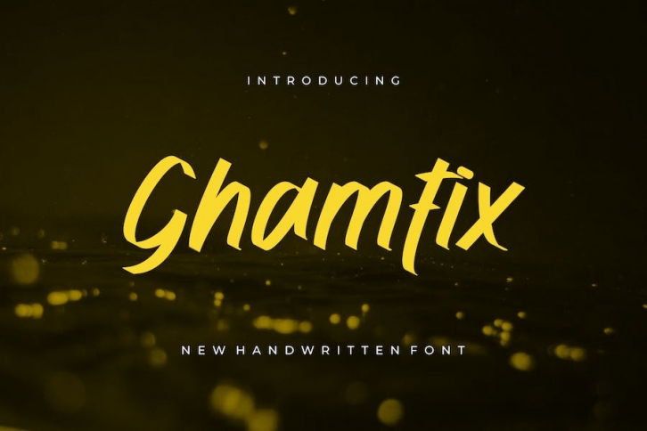 Ghamfix - Font Font Download