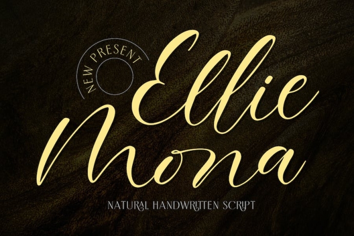 Ellie Mona Font Download