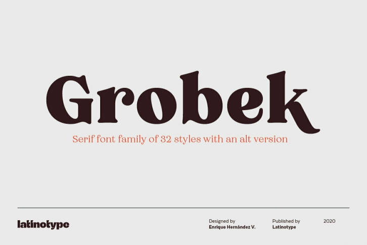 Grobek Font Download