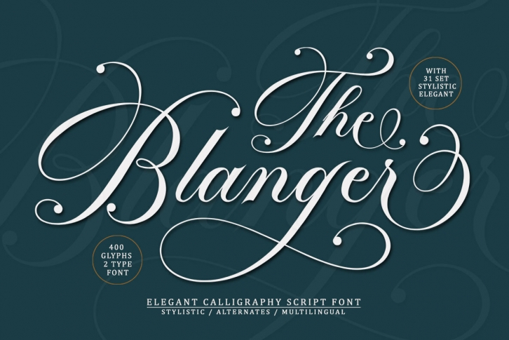 The Blanger Font Download