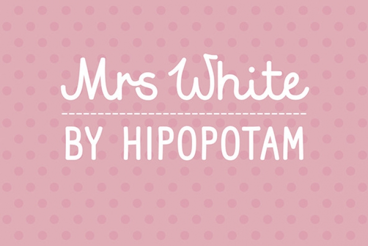 Mrs White Font Download