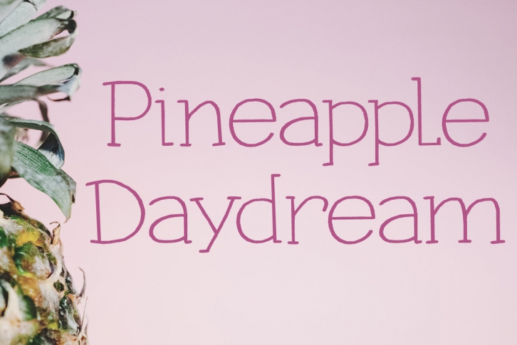 Pineapple Daydream Font Download