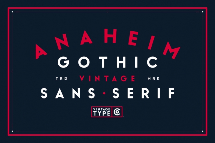 Anaheim Gothic Font Download