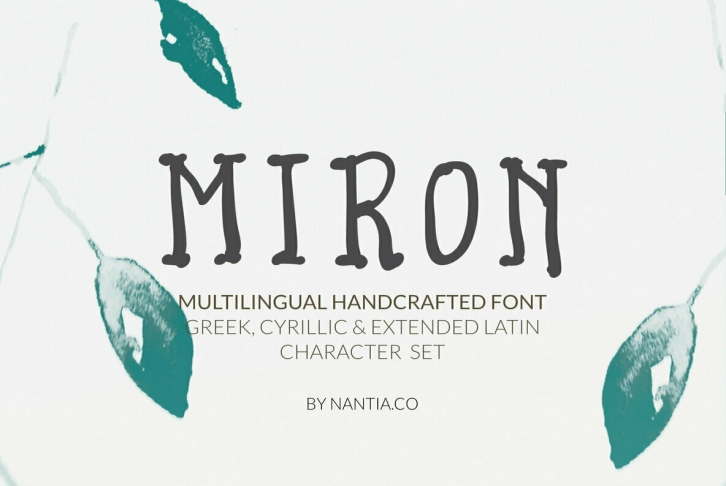 Miron Font Download