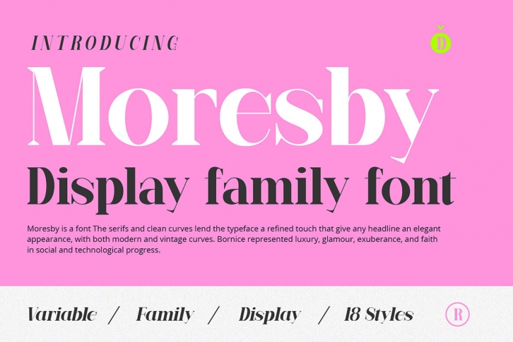 Moresby Font Download